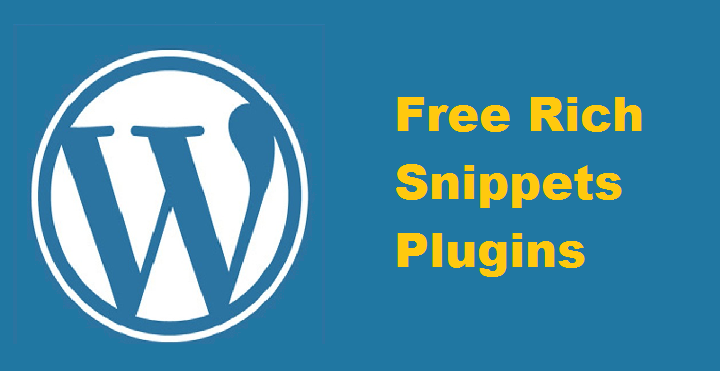 Free Rich Snippets Plugin for WordPress